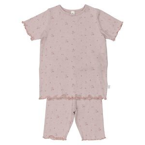 Pouf Baby's Floral Short Sleeve Set